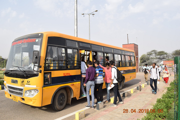 Central University of Haryana, Mahendergarh Transport Facility at Central University of Haryana Mahendergarh